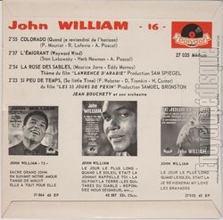 [Pochette de Colorado (John WILLIAM) - verso]