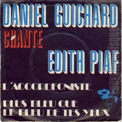 [Pochette de Daniel Guichard chante Edith Piaf (Daniel GUICHARD) - verso]