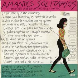 [Pochette de Amantes solitarios (LIO) - verso]