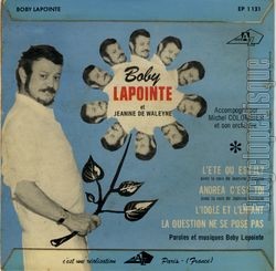 [Pochette de L’t o est-il (Boby LAPOINTE) - verso]