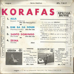 [Pochette de Alla (KORAFAS) - verso]