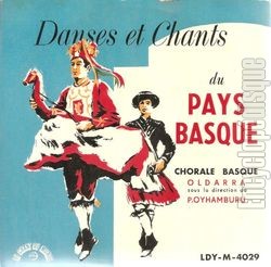 [Pochette de Danses et chants du pays Basque (OLDARRA)]