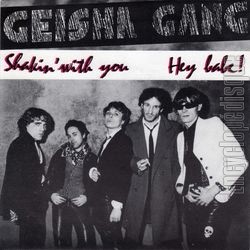 [Pochette de GEISHA GANG -  Shakin’ with you / Hey babe !  (Les ANGLOPHILES)]