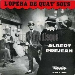 [Pochette de L’opra de quat’sous (Albert PRJEAN)]