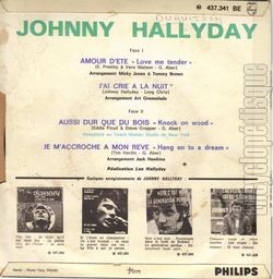 [Pochette de Amour d’t (Johnny HALLYDAY) - verso]