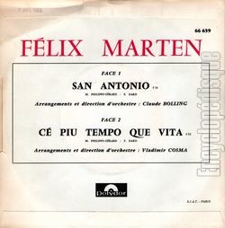 [Pochette de San antonio (Flix MARTEN) - verso]