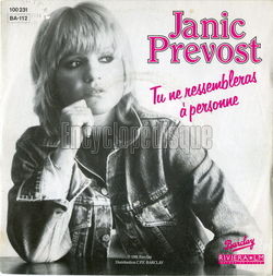 [Pochette de Tu ne ressembleras  personne (Janic PRVOST)]