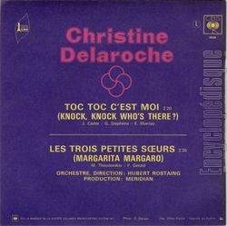 [Pochette de Toc toc c’est moi (Knock, knock who’s there ?) (Christine DELAROCHE) - verso]