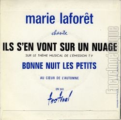 [Pochette de Ils s’en vont sur un nuage (Marie LAFORT) - verso]