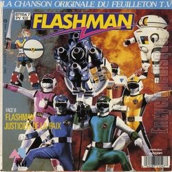 [Pochette de Flashman (T.V. (Tlvision)) - verso]