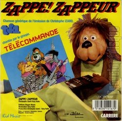 [Pochette de Zappe ! Zappeur (T.V. (Tlvision)) - verso]