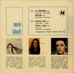 [Pochette de Au printemps (Marie LAFORT) - verso]