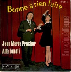 [Pochette de Bonne  rien faire (avec Alda Lonati) (Jean-Marie PROSLIER)]