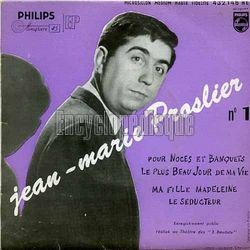 [Pochette de Pour noces et banquets (Jean-Marie PROSLIER)]