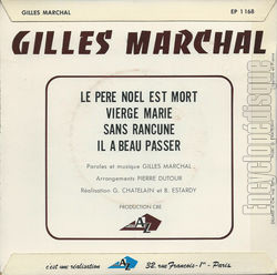 [Pochette de Le Pre Nol est mort (Gilles MARCHAL) - verso]