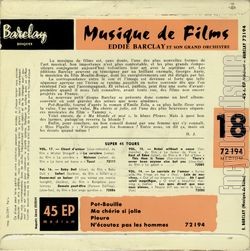 [Pochette de Pot-Bouille (Eddie BARCLAY) - verso]