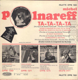 [Pochette de Ta-ta-ta-ta (Michel POLNAREFF) - verso]