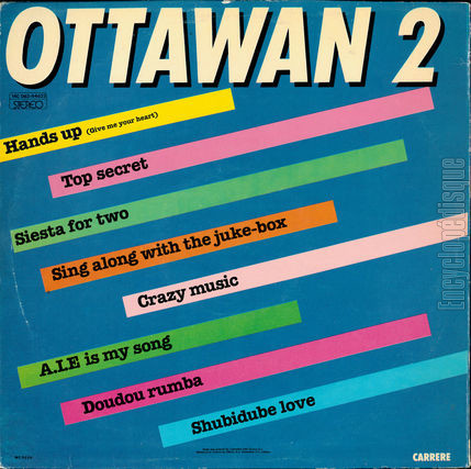 [Pochette de 2 (OTTAWAN) - verso]