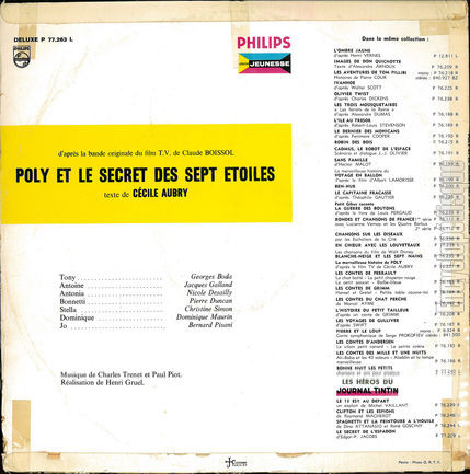 [Pochette de Poly et le secret des sept toiles (T.V. (Tlvision)) - verso]