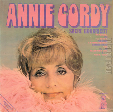 [Pochette de Sacr bourricot (Annie CORDY)]