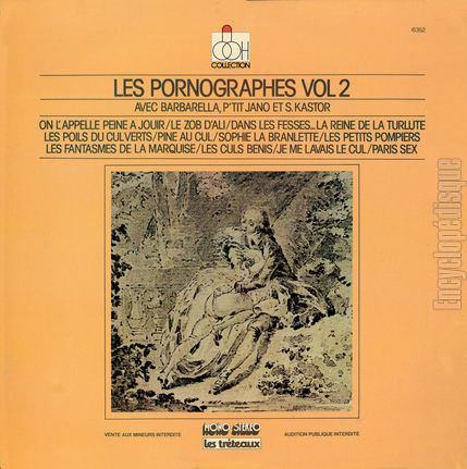 [Pochette de Les pornographes - vol. 2 (DOCUMENT)]