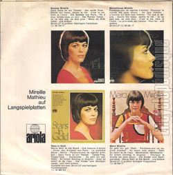 [Pochette de Akropolis adieu / Der Sommer kommt wieder (Mireille MATHIEU) - verso]