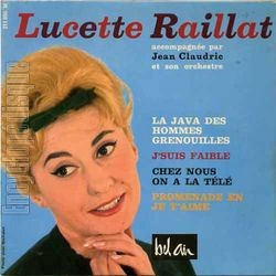 [Pochette de La java des hommes-grenouilles (Lucette RAILLAT)]