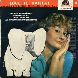 [Pochette de Pension Beausjour (Lucette RAILLAT)]