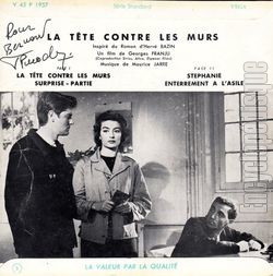 [Pochette de La tte contre les murs (B.O.F.  Films ) - verso]