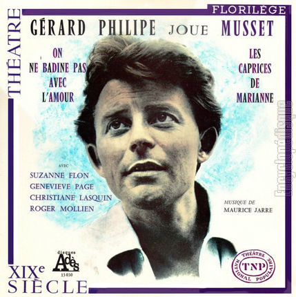 [Pochette de Grard Phiippe joue Musset (THTRE / SPECTACLE)]