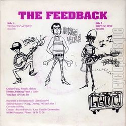 [Pochette de The FEEDBACK (Les ANGLOPHILES) - verso]