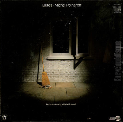 [Pochette de Bulles (Michel POLNAREFF) - verso]