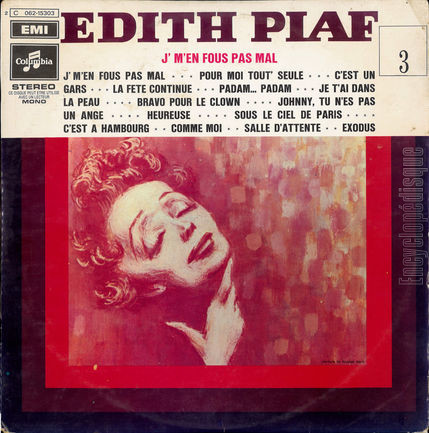 [Pochette de J’ m’en fous pas mal - volume 3 (dith PIAF)]