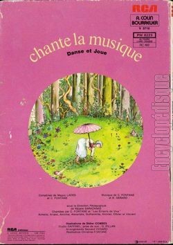 [Pochette de Chante la musique - Danse et joue (Christine FONTANE) - verso]