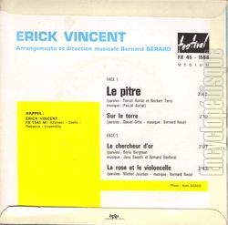 [Pochette de Le chercheur d’or (rick VINCENT) - verso]