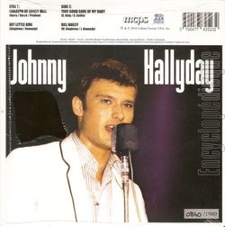 [Pochette de Caravan of lonely men / Hey little girl (Johnny HALLYDAY) - verso]