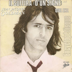 [Pochette de Il suffira (d’un signe) (Jean-Jacques GOLDMAN)]