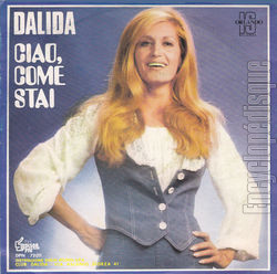 [Pochette de Ciao, come stai (DALIDA)]