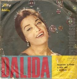 [Pochette de Pezzettini di bikini / O sole mio (DALIDA) - verso]