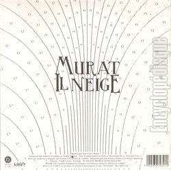 [Pochette de Over and over (Jean-Louis MURAT) - verso]