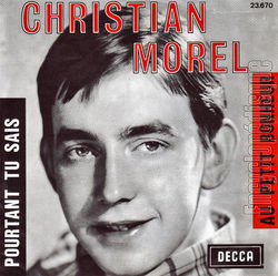 [Pochette de Pourtant tu sais / Au petit bonheur (Christian MOREL)]