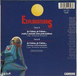 [Pochette de Je t’aime…je t’aime…(mais je prends mes prcautions) 2 (Les EXPLORATEURS) - verso]