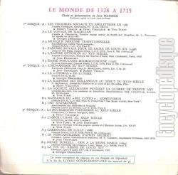 [Pochette de L’histoire vivante : Le monde de 1328  1715 (DOCUMENT) - verso]