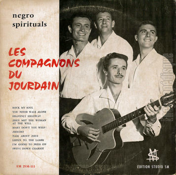 [Pochette de Negro spirituals (Les COMPAGNONS DU JOURDAIN)]