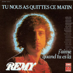 [Pochette de Tu nous a quitts ce matin (RMY)]