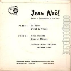 [Pochette de La Seine (Jean NOL) - verso]