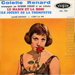 [Pochette de Le marin et la rose (Colette RENARD)]