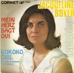 [Pochette de Mein Herz sagt oui / Rokoko-girl (Jacqueline BOYER)]