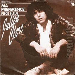 [Pochette de Ma prfrence / Pice bleue (Julien CLERC)]