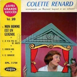 [Pochette de Mon homme est un guignol (Colette RENARD)]